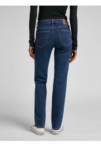 Lee - LEE MARION STRAIGHT DAMSKIE SPODNIE JEANSOWE JEANSY CLEAR INDIGO L301QDKF 112320294 #3