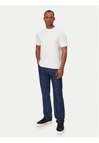 Calvin Klein T-Shirt LV04LB275G Biały Relaxed Fit. Kolor: biały. Materiał: bawełna #7