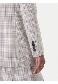 BOSS Marynarka Jukana1 50555334 Beżowy Regular Fit. Kolor: beżowy. Materiał: wełna #4