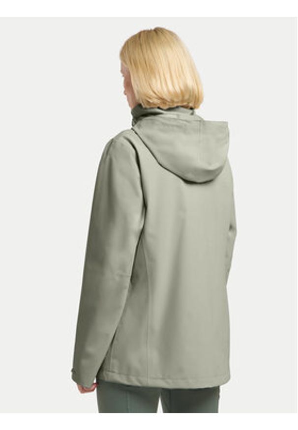 Jack Wolfskin Kurtka outdoor Trailtime 2l A63902 Zielony Regular Fit. Kolor: zielony. Materiał: syntetyk. Sport: outdoor