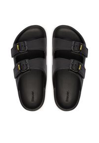 Blauer Klapki S6HOLLEY02 Czarny. Kolor: czarny. Materiał: skóra #4