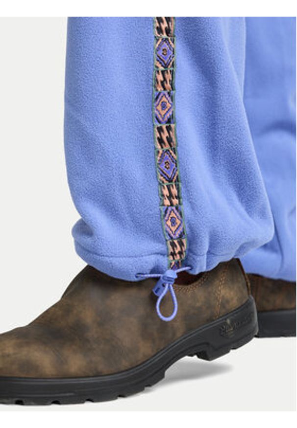 Billabong Spodnie dresowe Winter Camp EBJFB03001 Niebieski Loose Fit. Kolor: niebieski. Materiał: syntetyk