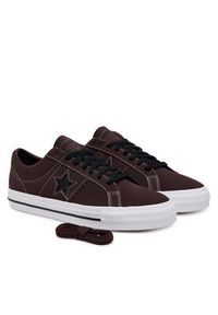 Converse Sneakersy Cons One Star Pro A10575C Brązowy. Kolor: brązowy. Materiał: skóra, zamsz #5