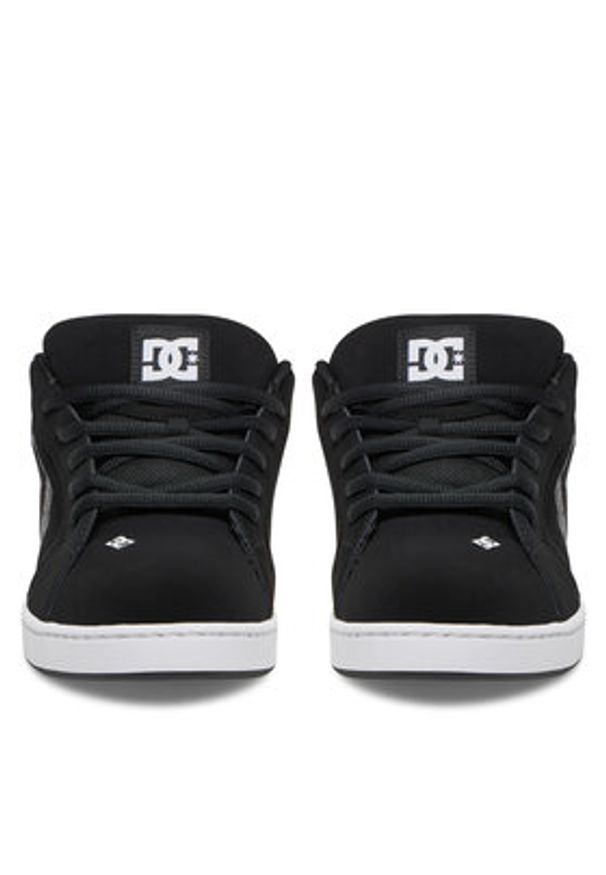 DC Shoes Sneakersy NET DC01774062 Czarny. Kolor: czarny. Materiał: materiał