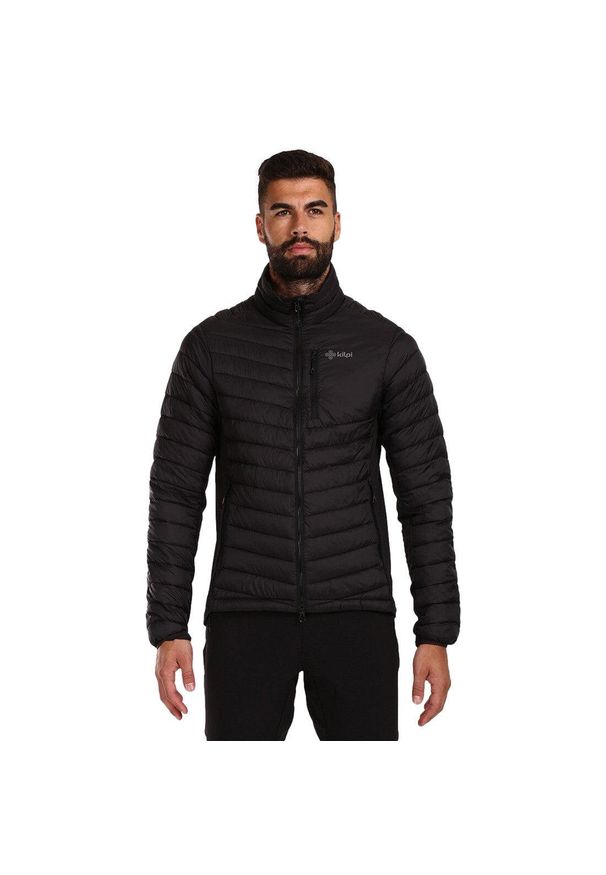 Męska kurtka ocieplana Kilpi ACTIS-M. Kolor: czarny. Materiał: nylon