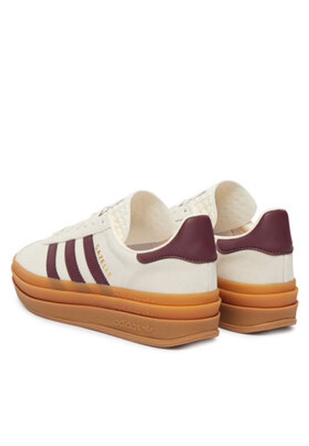 Adidas - adidas Sneakersy Gazelle Bold KI4559 Beżowy. Kolor: beżowy. Materiał: skóra, zamsz. Model: Adidas Gazelle