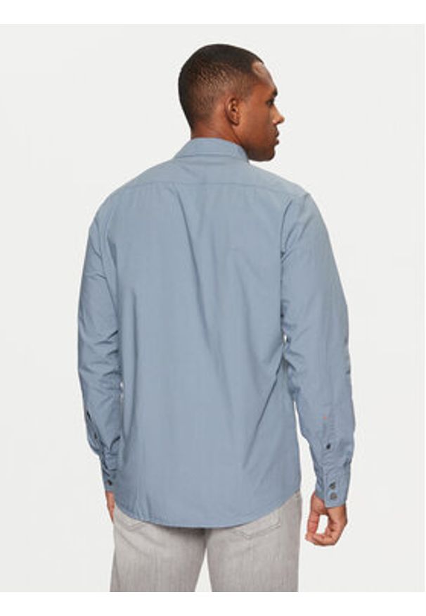 BOSS Koszula Relegant 50518304 Niebieski Regular Fit. Kolor: niebieski. Materiał: bawełna