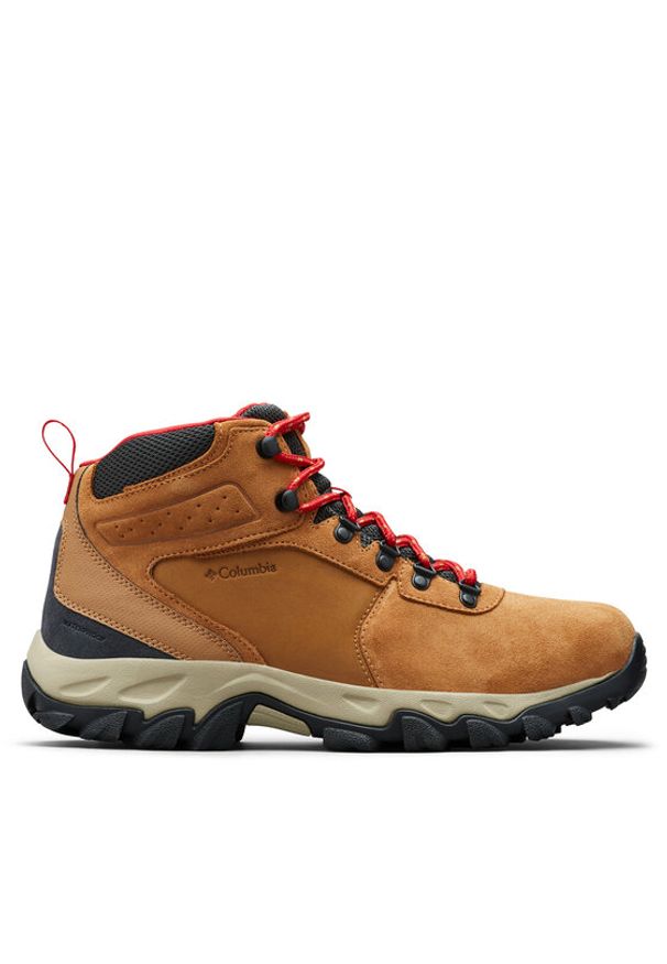 columbia - Columbia Trekkingi Newton Ridge Plus II Suede Wp 1746411 Brązowy. Kolor: brązowy. Materiał: zamsz, skóra. Sport: turystyka piesza