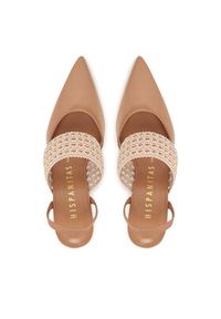 Hispanitas Czółenka HV264779 C002 Beżowy. Kolor: beżowy. Materiał: skóra #5
