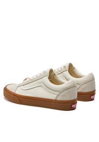 Vans Tenisówki Old Skool VN000CR5OVM1 Écru. Materiał: materiał