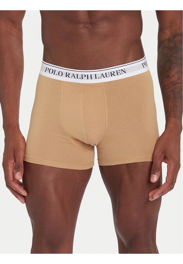 Polo Ralph Lauren Komplet 3 par bokserek 714830299169 Kolorowy. Materiał: bawełna. Wzór: kolorowy
