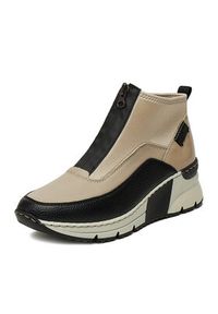 Rieker Sneakersy N6352-60 Beżowy. Kolor: beżowy. Materiał: syntetyk, materiał #5