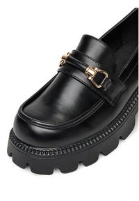 DeeZee Loafersy FBD-20306 Czarny. Kolor: czarny. Materiał: skóra #6