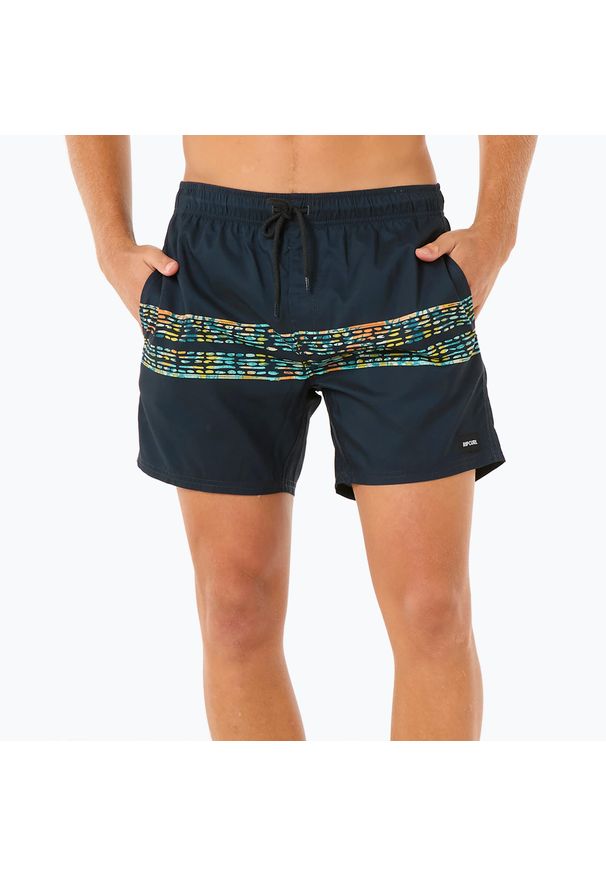 RIPCURL - Szorty kąpielowe męskie Rip Curl Framed Volley. Kolor: niebieski