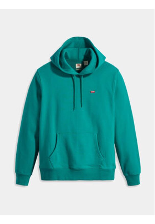 Levi's® Bluza Original Housemark 34581-0033 Zielony Standard Fit. Kolor: zielony. Materiał: bawełna