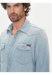 Liu Jo Koszula QA5298 D4851 78888 Niebieski Regular Fit. Kolor: niebieski. Materiał: bawełna #3