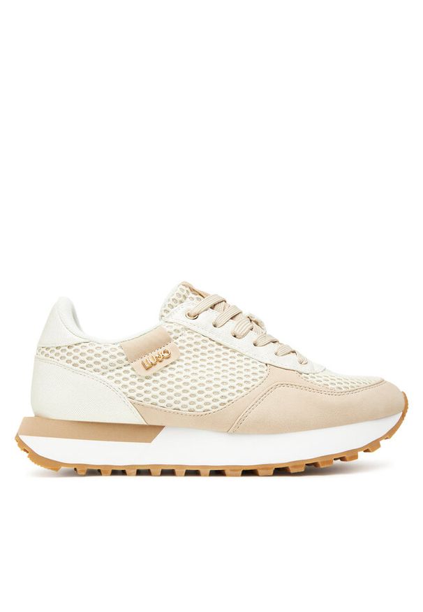 Sneakersy Liu Jo. Kolor: kremowy