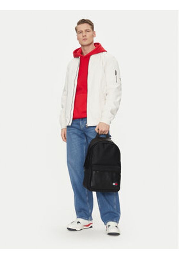 Tommy Jeans Plecak AM0AM13317 Granatowy. Kolor: niebieski. Materiał: materiał