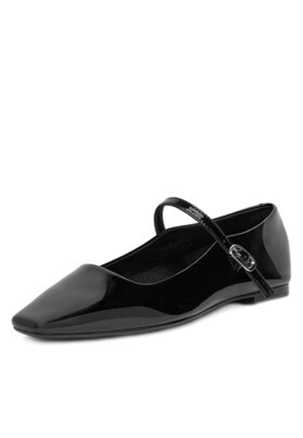 Gino Rossi Baleriny EMMY-V12 Czarny. Kolor: czarny. Materiał: skóra, lakier