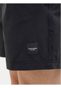 Jack & Jones - Jack&Jones Szorty kąpielowe Maui 12272776 Czarny Regular Fit. Kolor: czarny. Materiał: syntetyk #8