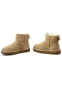 Ugg Śniegowce W Classic Mini II 1016222 Beżowy. Kolor: beżowy. Materiał: skóra #4