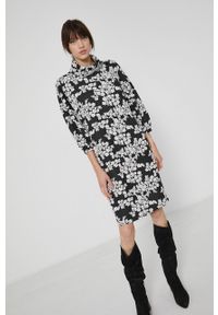 medicine - Medicine - Sukienka Essential. Kolor: czarny. Materiał: dzianina #5