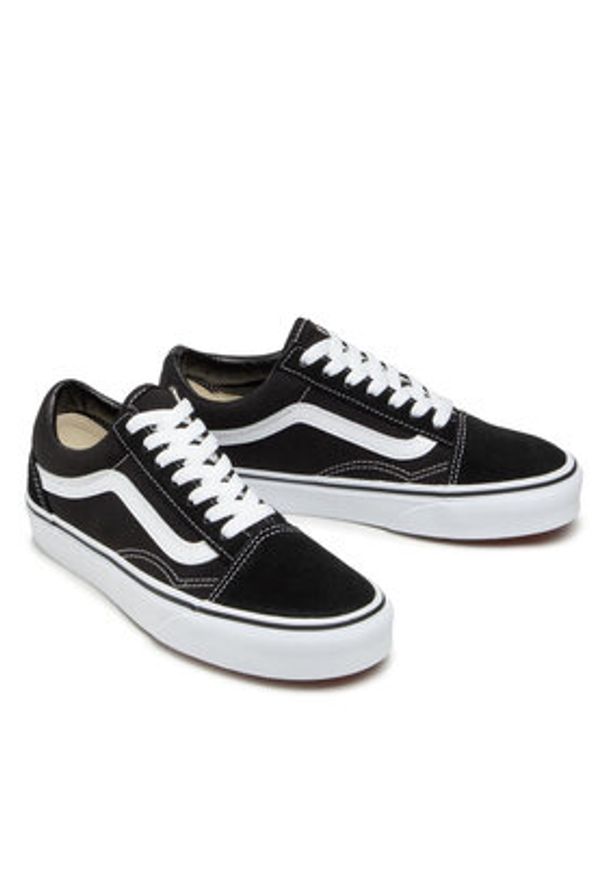 Vans Tenisówki Old Skool VN000D3HY28 Czarny. Kolor: czarny. Materiał: materiał