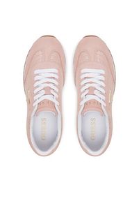 Guess Sneakersy FLJJOG FAL12 Różowy. Kolor: różowy. Materiał: skóra