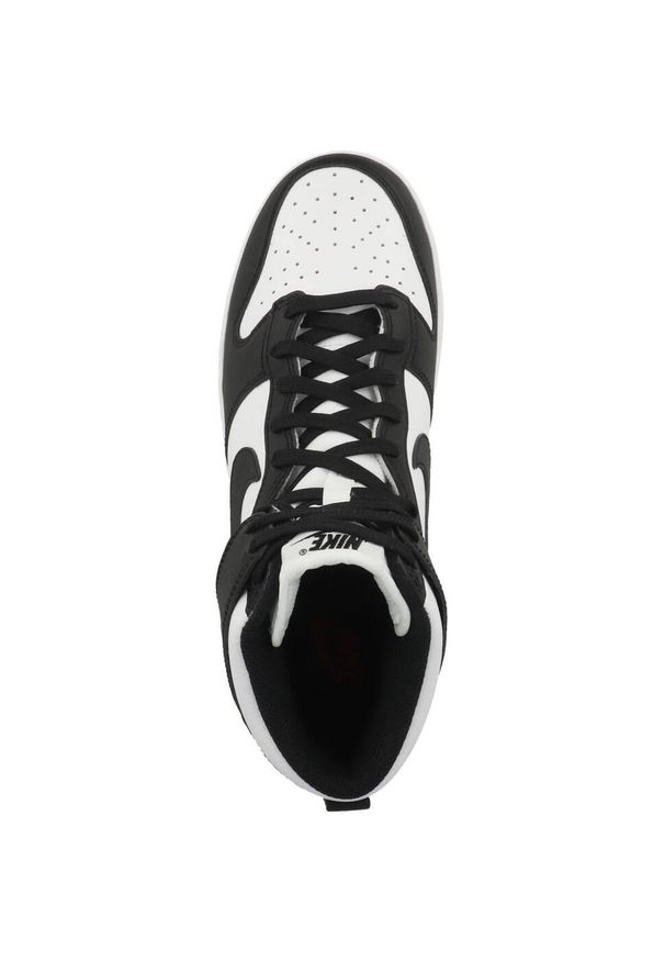 Buty koszykarskie męskie Nike Dunk High. Kolor: biały. Materiał: guma, syntetyk, tkanina, materiał