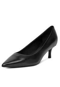 Gino Rossi - GINO ROSSI Czółenka DANI-V1937-31-1 Czarny. Kolor: czarny. Materiał: skóra #4