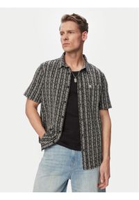 Quiksilver Koszula Street Way EQYWT04608 Czarny Regular Fit. Kolor: czarny. Materiał: bawełna. Styl: street #1