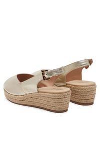 Geox Espadryle D Iberide A D55YXA 000Y2 C2012 Złoty. Kolor: złoty. Materiał: skóra