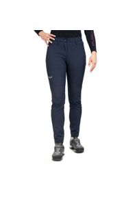 Salewa - Spodnie trekkingowe damskie Puez Dolomitic 2 Dst Women. Kolor: niebieski. Materiał: materiał. Sezon: jesień