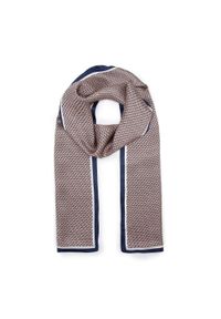 Wittchen - Męski fular z jedwabiu. Okazja: na co dzień. Kolor: niebieski, wielokolorowy, czarny. Materiał: jedwab. Styl: casual, elegancki #3