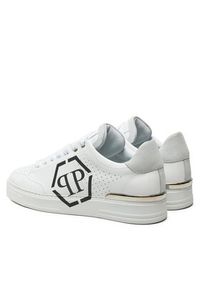 Philipp Plein - PHILIPP PLEIN Sneakersy FADS MSC3981 PLE005N Biały. Kolor: biały. Materiał: skóra #5