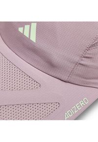 Adidas - adidas Czapka z daszkiem Running x Adizero HEAT.RDY Lightweight Cap IR7830 Fioletowy. Kolor: fioletowy. Materiał: materiał
