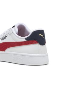 Puma - Młodzieżowe skórzane sneakersy Smash 3.0 PUMA. Okazja: na co dzień. Kolor: czerwony, biały, wielokolorowy, niebieski. Materiał: skóra