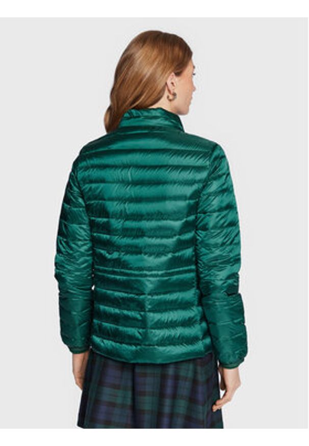 TOMMY HILFIGER - Tommy Hilfiger Kurtka puchowa Feminne WW0WW37264 Zielony Regular Fit. Kolor: zielony. Materiał: syntetyk, puch
