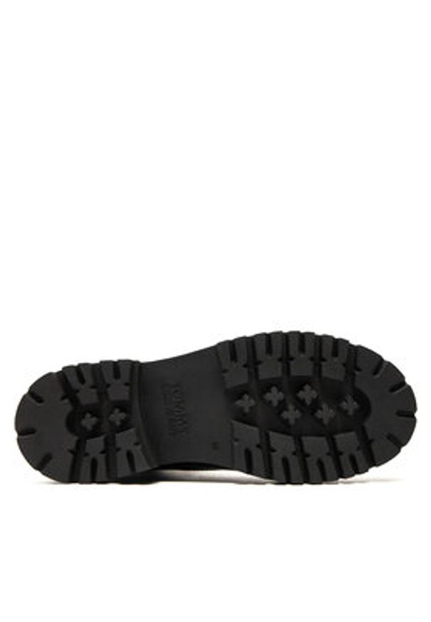 Tommy Jeans Trapery Urban Tommy Jeans Lace Up Boot EN0EN01995 Czarny. Kolor: czarny. Materiał: skóra