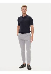 BOSS Polo H-Iannotti 50543148 Granatowy Regular Fit. Typ kołnierza: polo. Kolor: niebieski. Materiał: bawełna