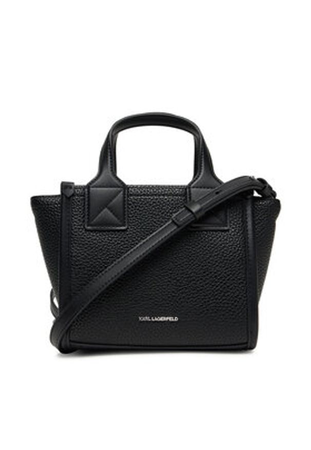 Karl Lagerfeld - KARL LAGERFELD Torebka A3W30028 Czarny. Kolor: czarny. Materiał: skórzane