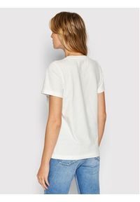 Pepe Jeans T-Shirt Camille PL505147 Biały Regular Fit. Kolor: biały. Materiał: bawełna, syntetyk #5