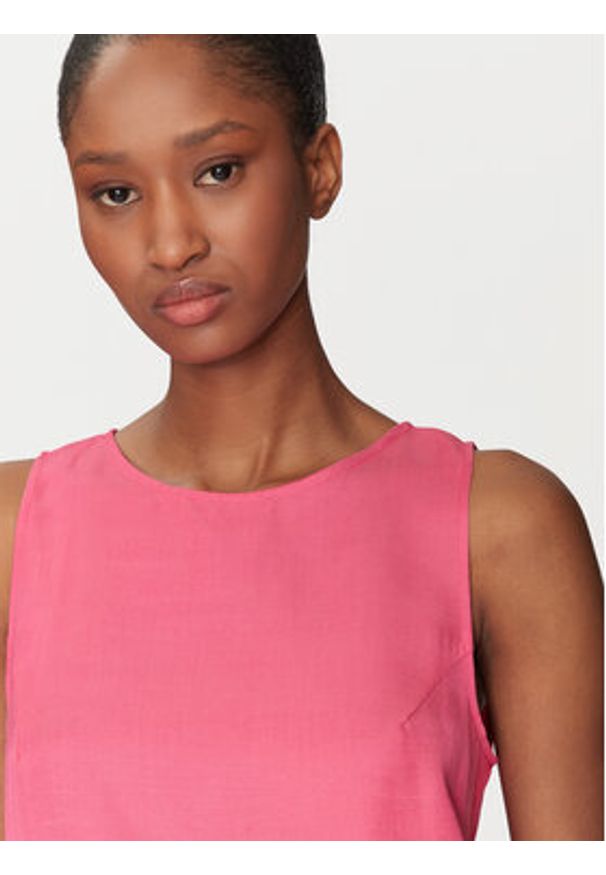 Marella Bluzka Platino 2515161061 Różowy Regular Fit. Kolor: różowy. Materiał: wiskoza