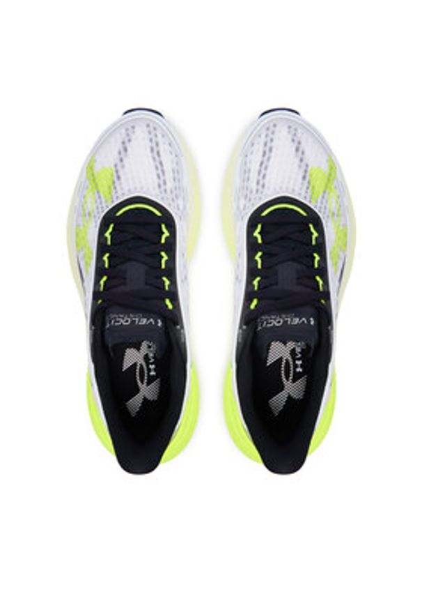 Under Armour Buty do biegania UA Velociti Distance 6006031 102 Biały. Kolor: biały. Materiał: materiał