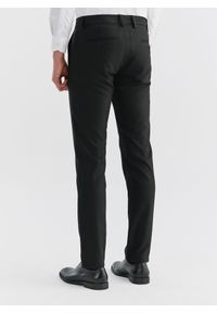 Pako Lorente - PAKO LORENTE – Spodnie męskie czarne P22WF-WX-003-C-0. Kolor: czarny. Materiał: poliester, wiskoza, elastan. Wzór: gładki #4