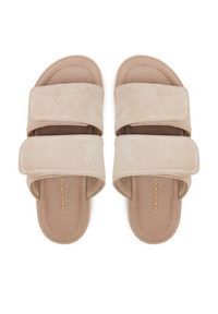 Inuikii Klapki Classic Suede Velcro 70104-128 Beżowy. Kolor: beżowy. Materiał: zamsz, skóra #3