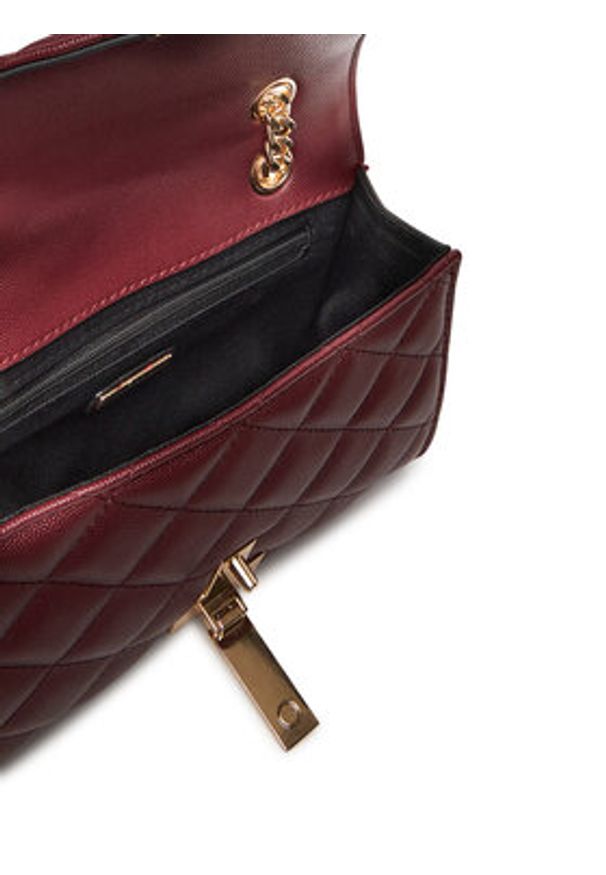 Aldo Torebka Chelsy 14076778 Bordowy. Kolor: czerwony. Materiał: skórzane