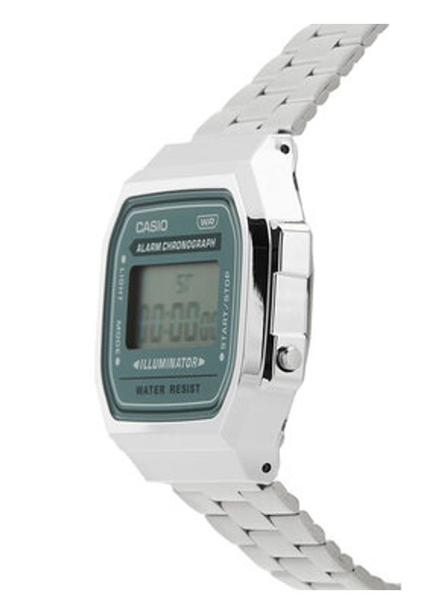 Casio Zegarek A168WA-3AYES Srebrny. Kolor: srebrny