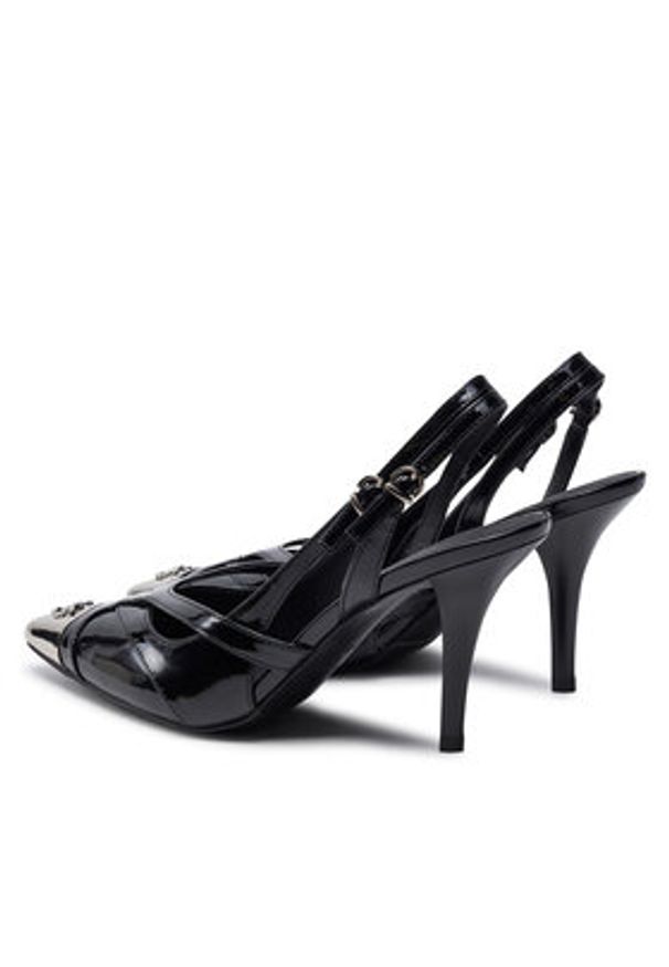 Pinko - PINKO Sandały Lucy 17 SD0181 E002 Czarny. Kolor: czarny. Materiał: skóra
