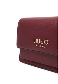 Liu Jo Torebka Ecs M Crossbody AF5152 E0058 Bordowy. Kolor: czerwony. Materiał: skórzane #3
